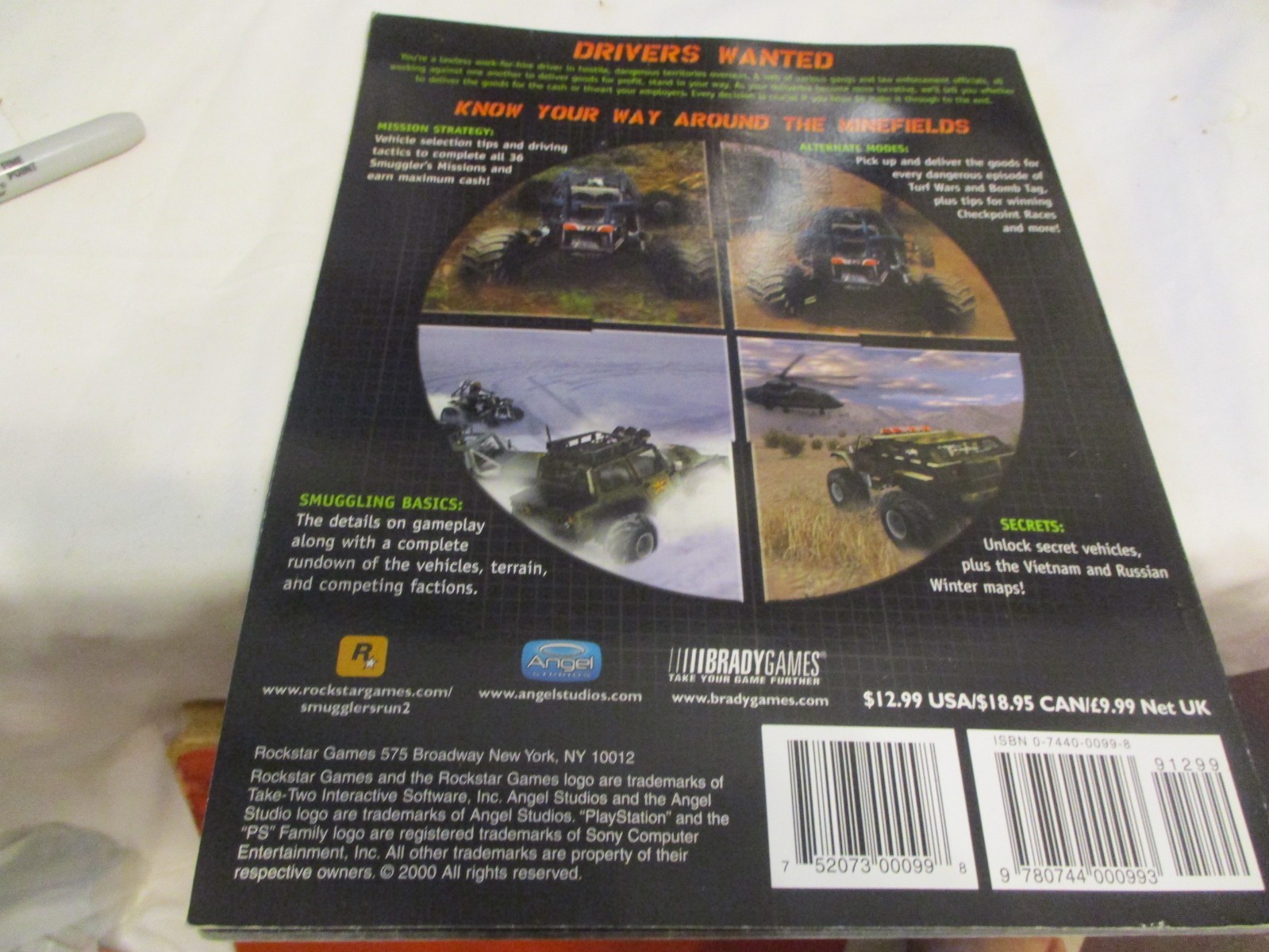BRADYS GAMES SMUGGLERS RUN 2 STRATEGY GUIDE