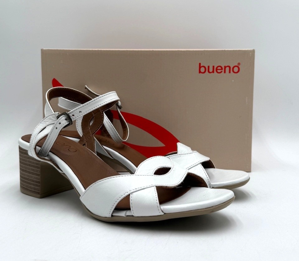Bueno ROMAN WHITE Women's NEW Sandal White Multiple Sizes