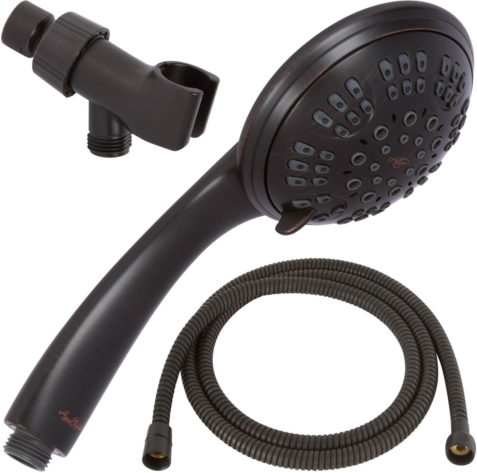6 Function Handheld Shower Head Kit (Aqua Elegante) - Oil-Rubbed Bronze- 2.5 GPM