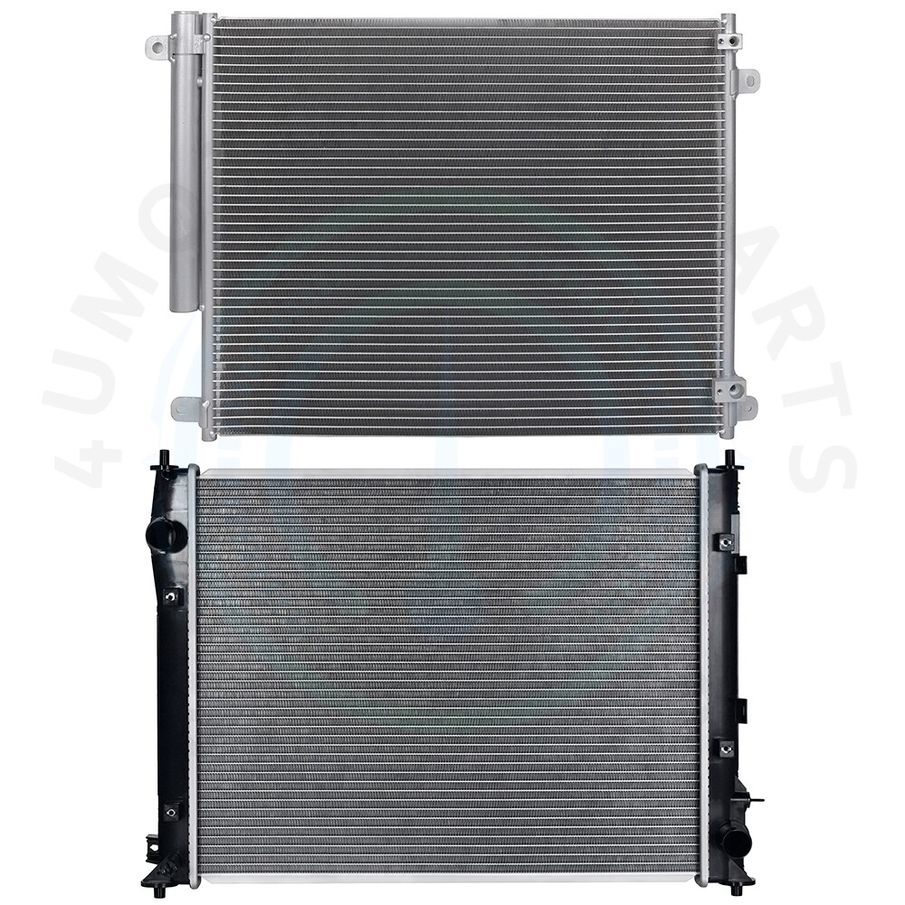 Radiator & AC Condenser Cooling Kit For 2016-2019 Honda Civic LX EX DX 2.0L L4