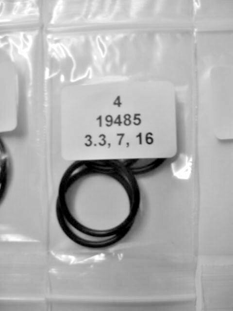 FX Dreamline Basic O-Ring Kit / R&S 1.5-24DBFX Revised / To Drawing F10057-3