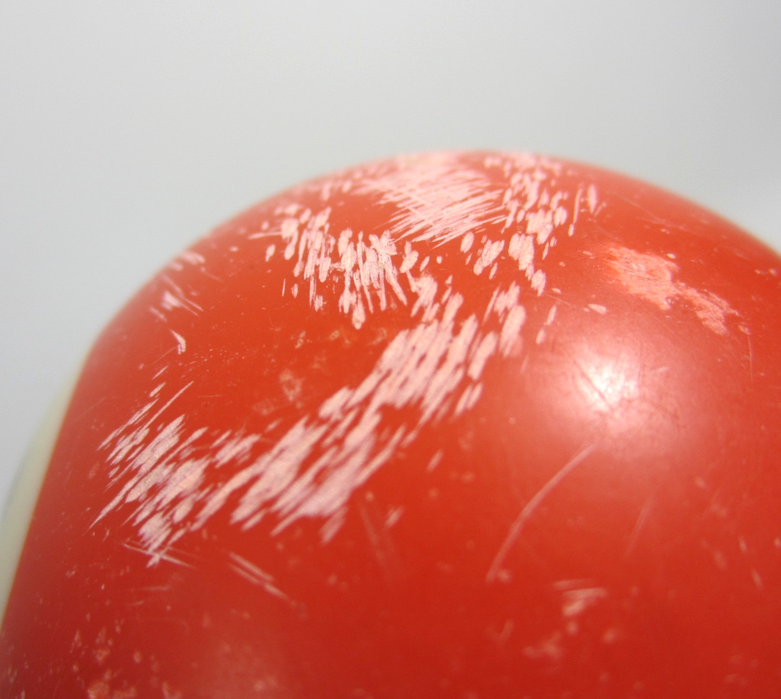 Vintage 2 1/4" Billiard Ball #1 Red Solid Pool Ball Replacement Lost Single
