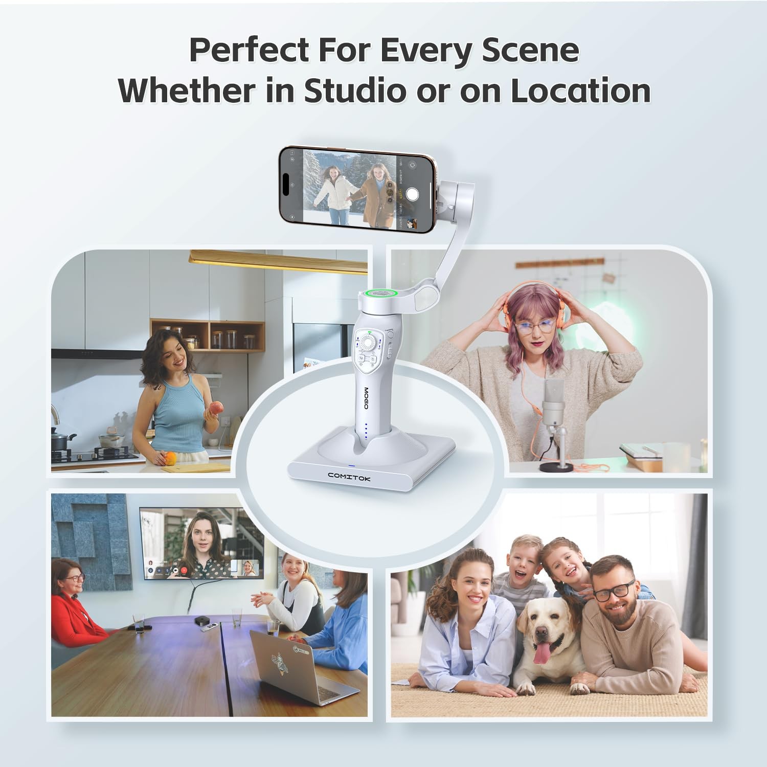 Gimbal Stabilizer Dock for MOGO Charging Dock with Stand | Multi-Functional D...