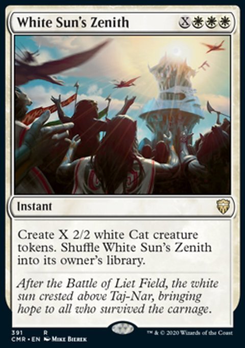 MTG Magic the Gathering White Sun's Zenith (391/743) Commander Legends NM