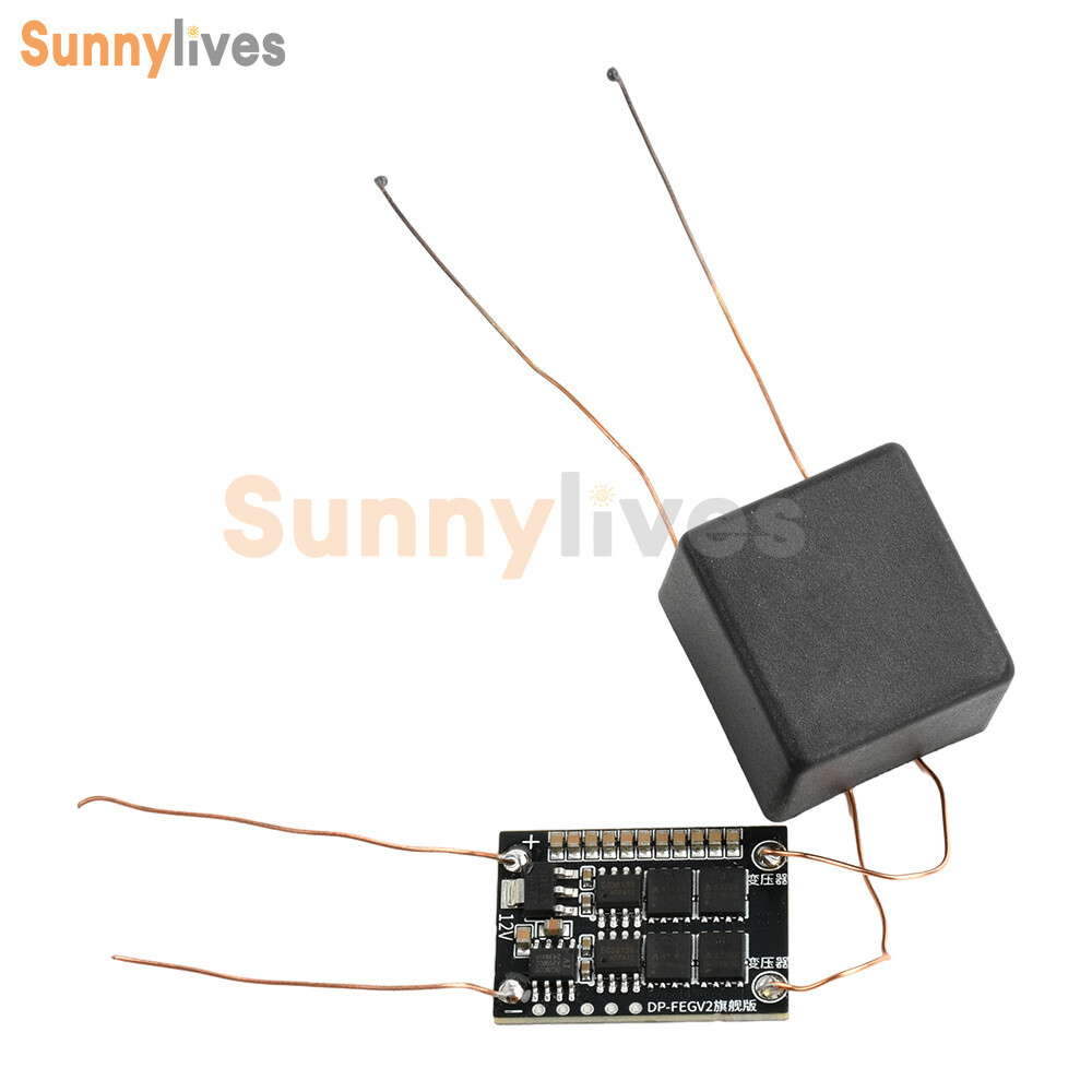DC 4-12V to AC 20KV High Voltage Ignition Module Boost Coil High Frequency AC