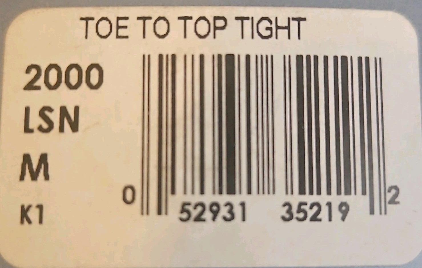 Capezio Gradual Compression Tight Light Suntan Tights M 2000