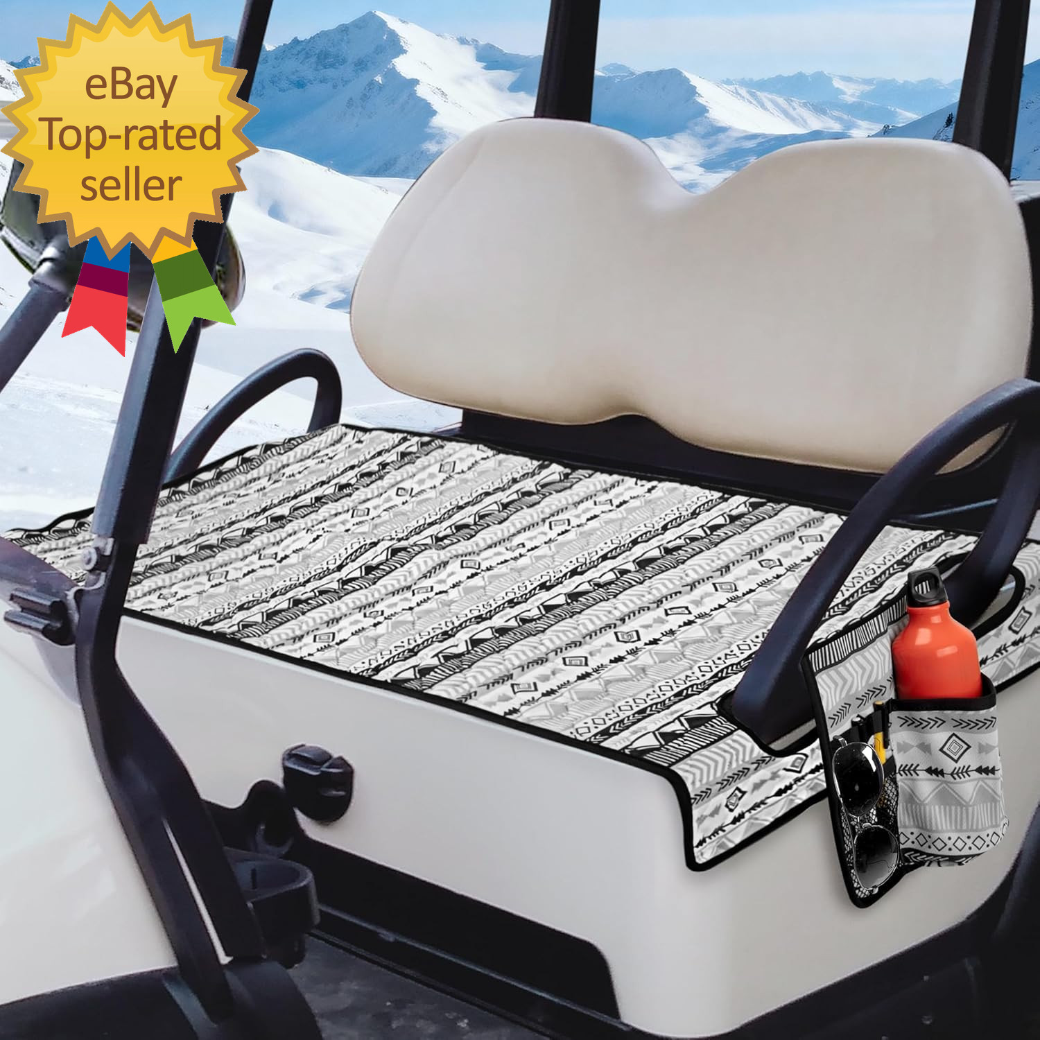Golf Cart Seat Covers Golf Cart Seat Towel Blanket for Most Golf Carts Fits
