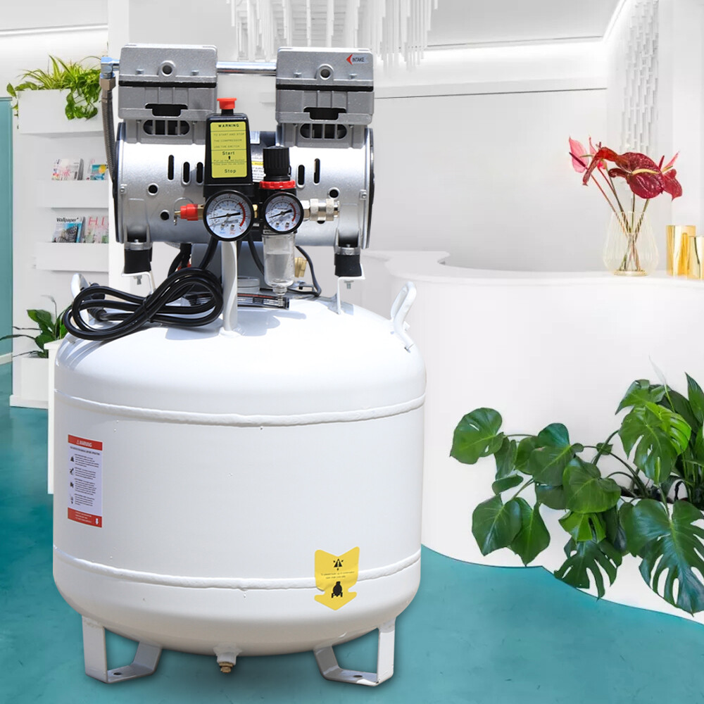 Dental Medical Air Compressor Silent Air Compressor Oilless 165L/min