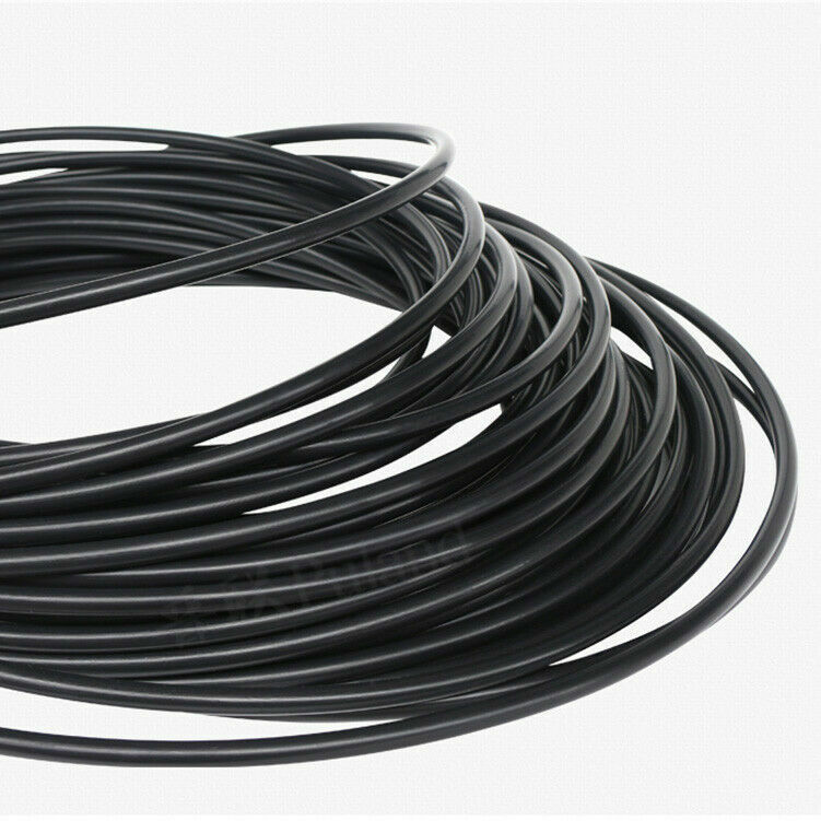 Black PTFE Tube Tubing/Pipe high temperature ØID 1~18mm Size Selectable