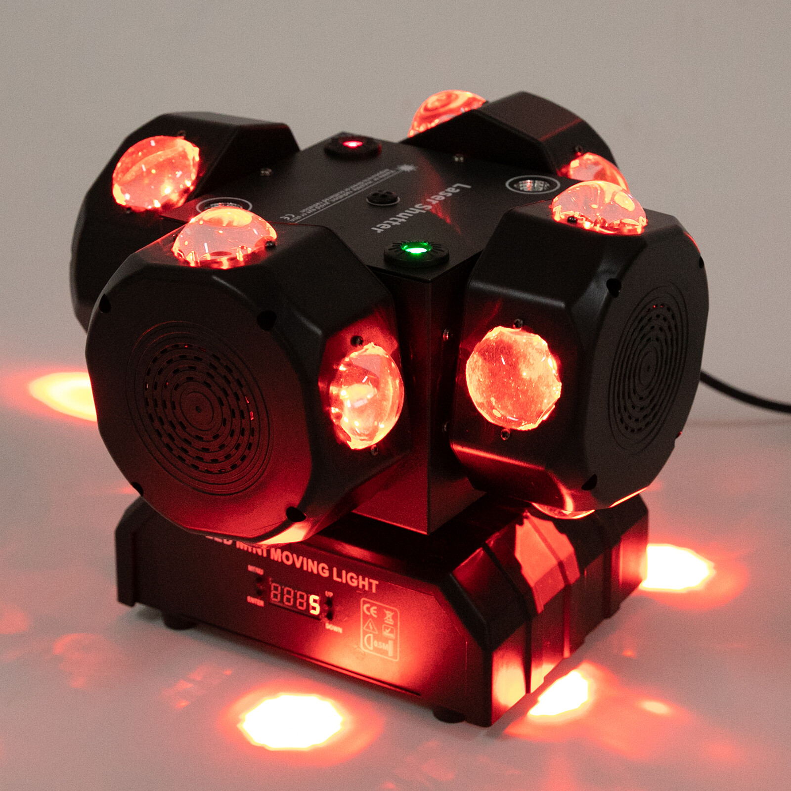 DJ Light DMX 512 Rotating Strobe Light Stage Lighting Effects Party Lamp 200W