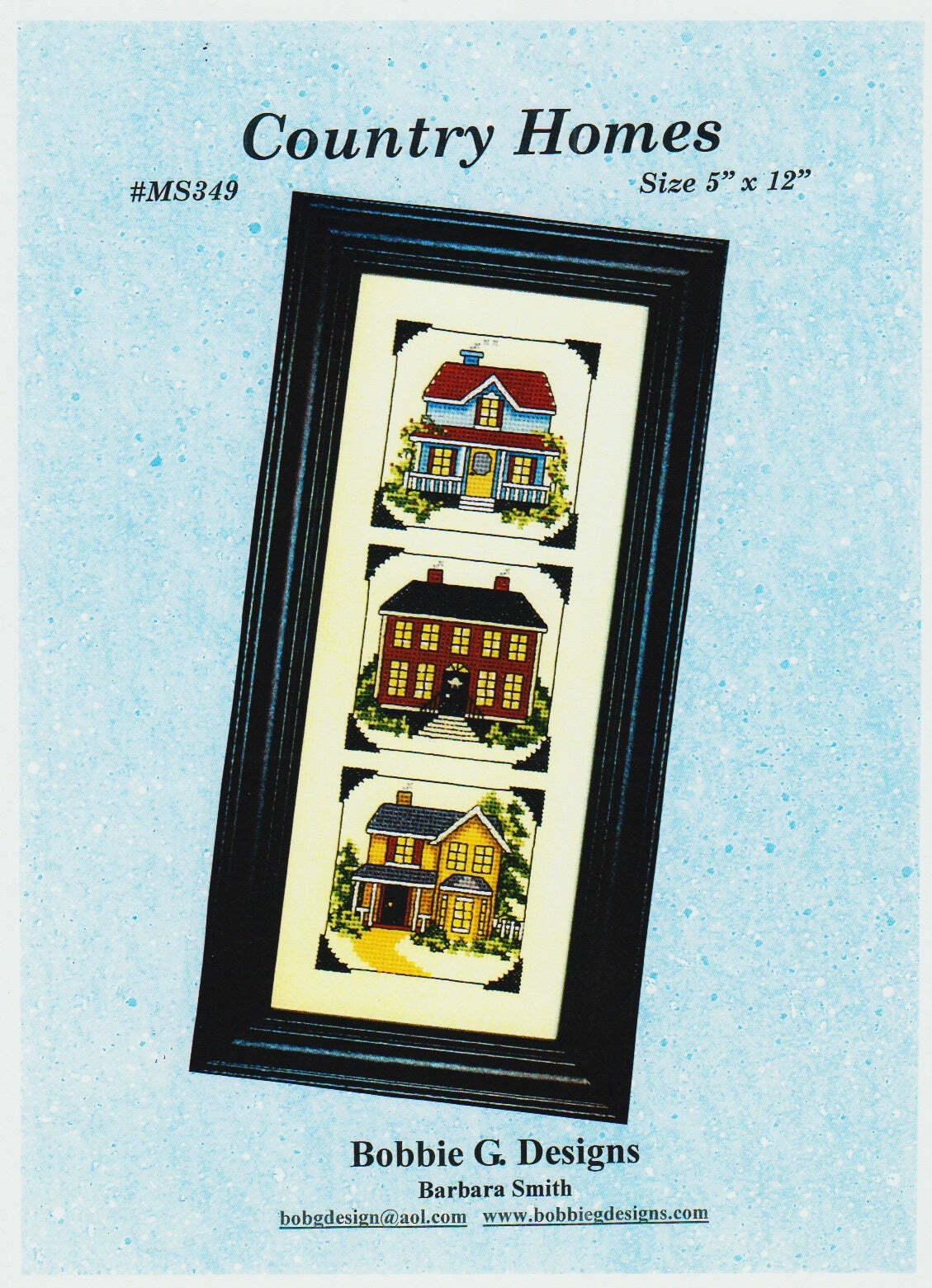 Country Homes by Bobbie G. cross stitch pattern