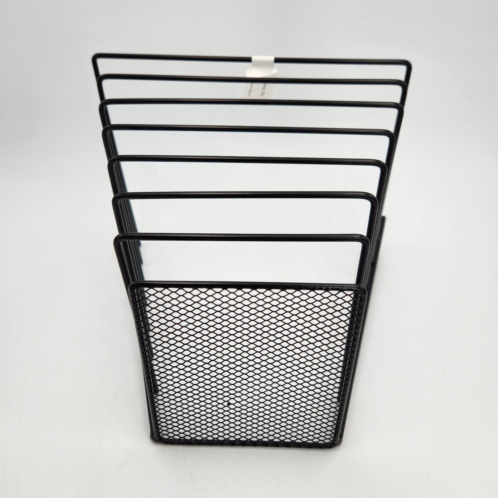 Swinton Office Step File Metal Wire And Mesh Black