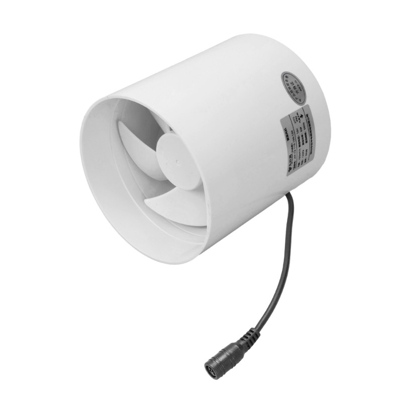 Energy Efficient 5W 110mm Inline Duct Fan for Chicken Coops and Storage Areas