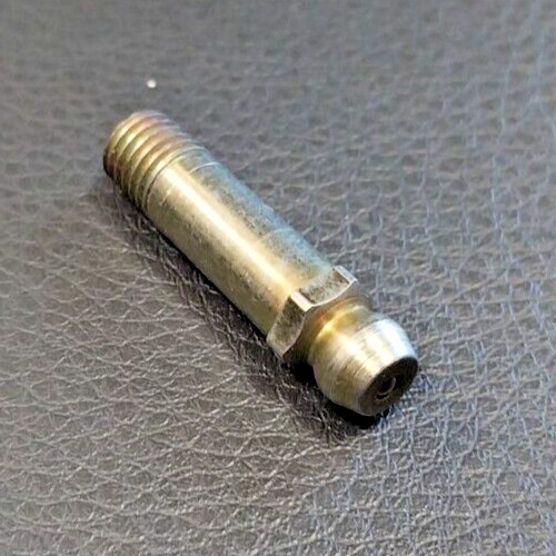 (100) Grease Fitting EXTRA LONG 1/4-28 Straight 1-1/8" Length