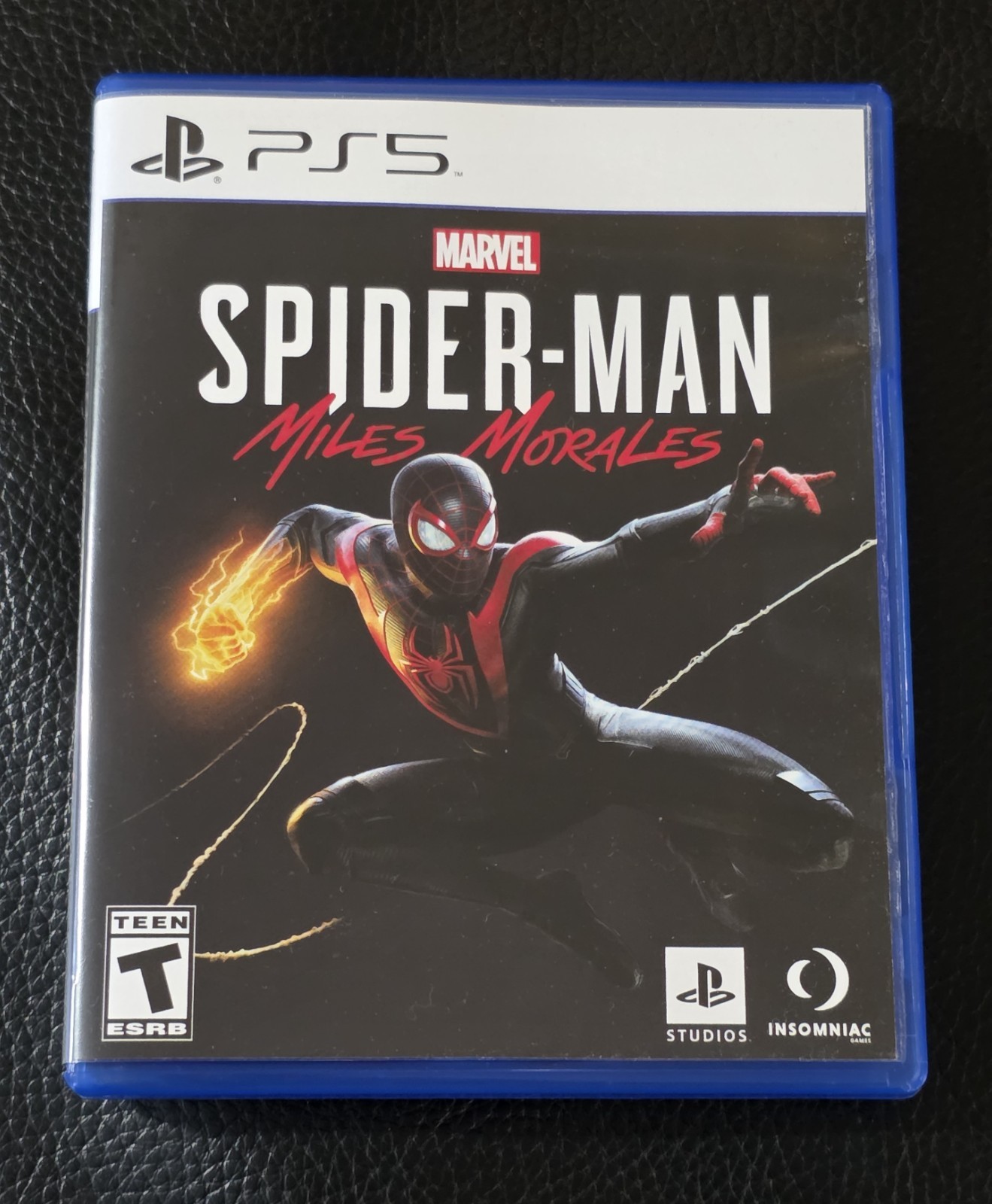 Replacement Case (NO GAME) Marvel's Spider-Man Miles Morales PlayStation 5 PS5