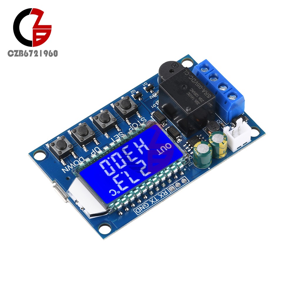 High-Precision Digital Thermostat DC 6.0-30V Temperature Controller -50°C~110°C
