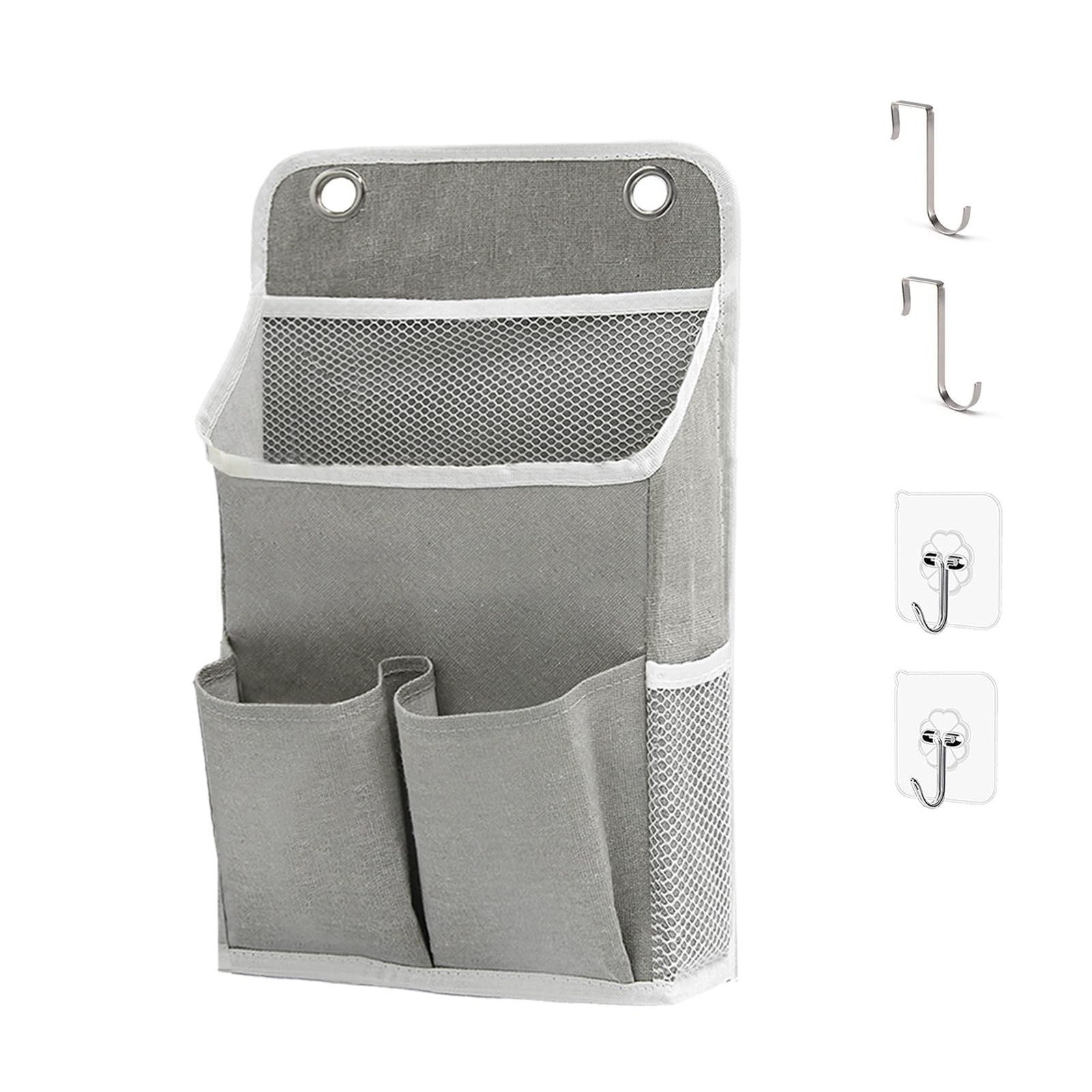 Hanging Basket for Organizing, Wall Organizer with Pockets and Over The Door ...