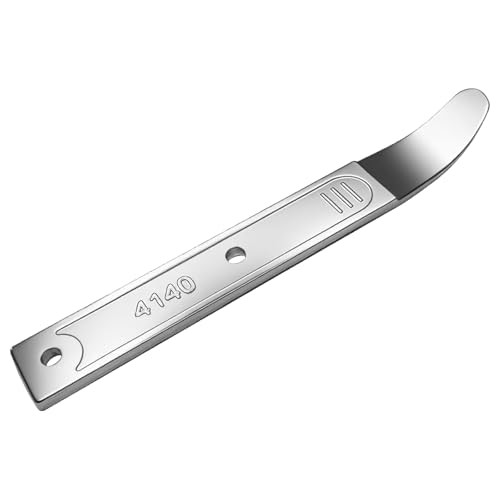 4140 Pry Tool Auto Trim Removal Tool, Metal Mini Pocket Pry Bar, Car silver