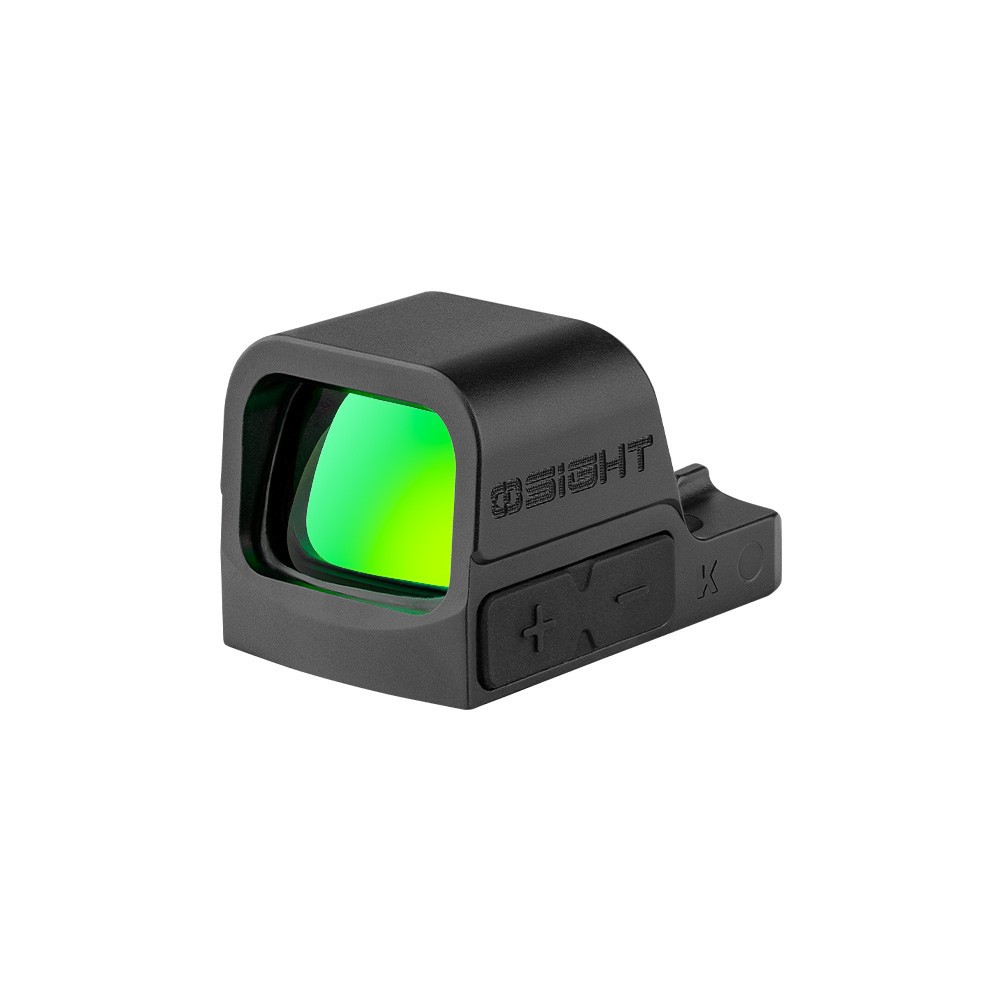 Osight K 6 MOA Green Dot Open Reflex Optic w/Replaceable Side-Loading Battery