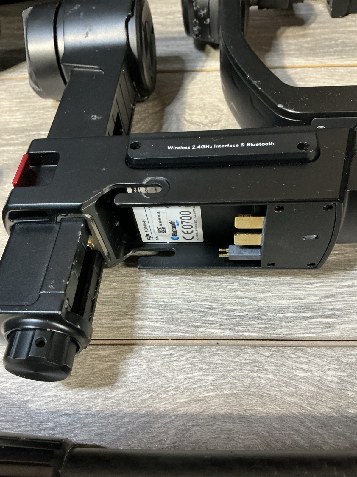 DJI Ronin M Gimbal Camera Stabilizer With Battery Remote Stand - Tested No Chrgr