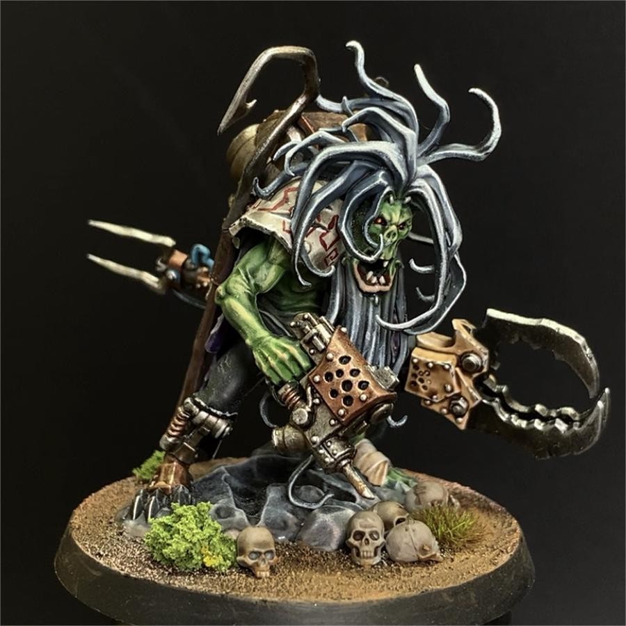 Presale Orks Zodgrod Wortsnagga Warhammer 40k ProPainted Miniature Commission
