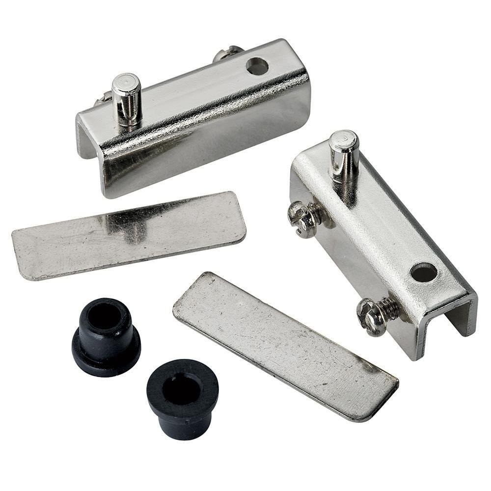 Glass Door Pivot Hinge for Free Swinging Doors Polished Chrome