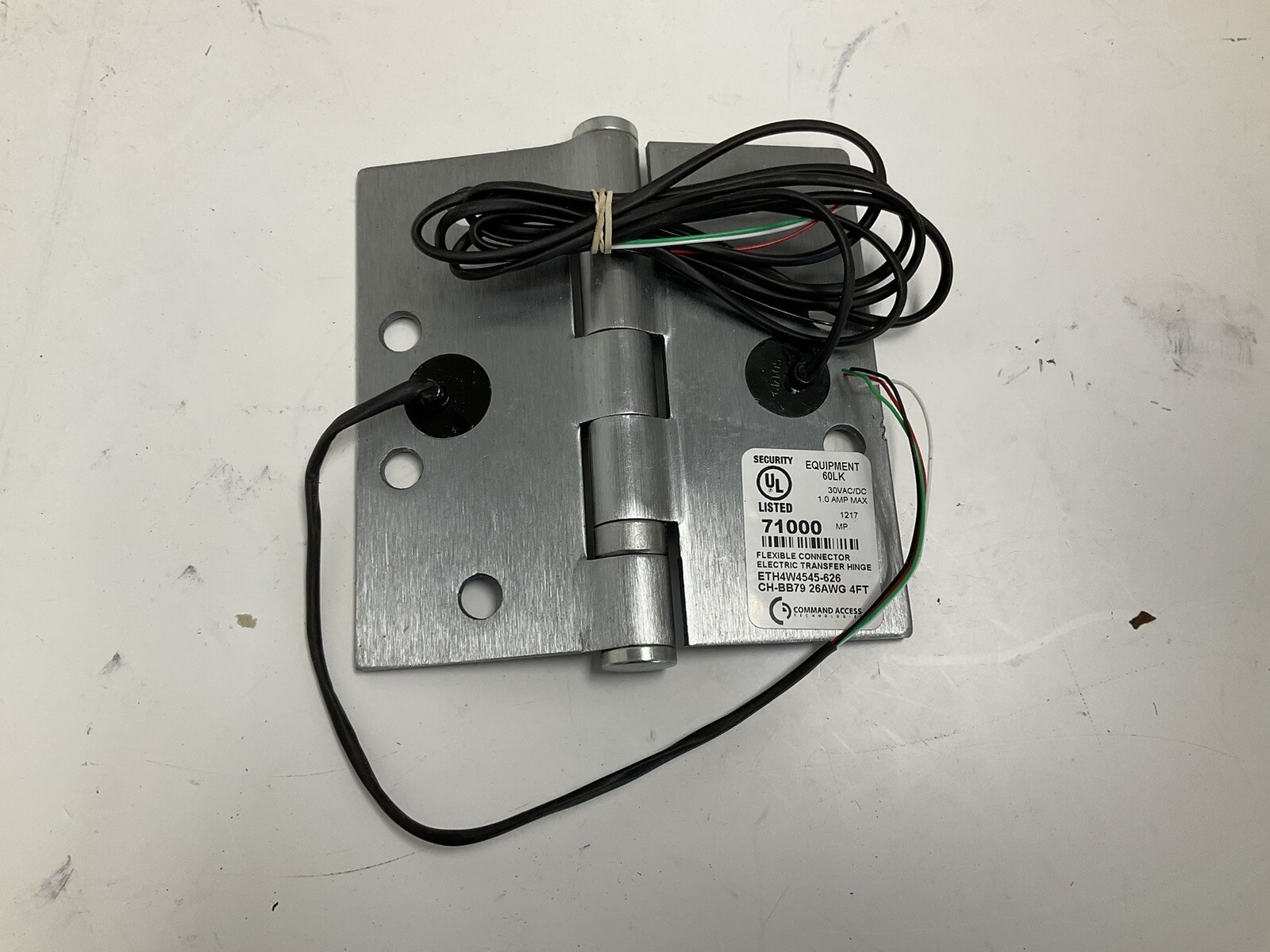 Command Access ETH4W4545-626 Electric Transfer Hinge CH-BB79 26awg 4ft 71000