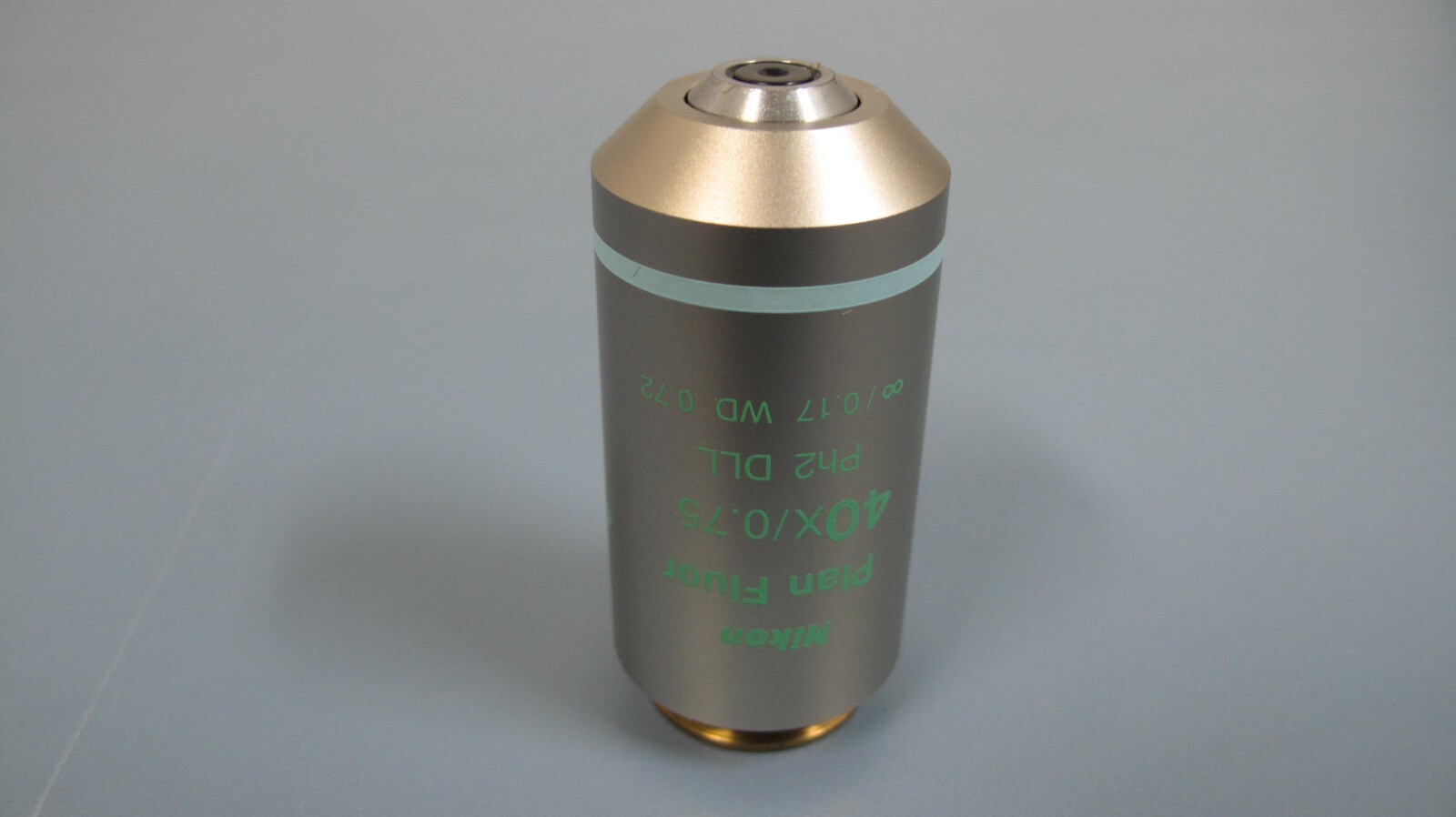 NIKON PLAN FLUOR 40X /.75 ∞ Ph2 DLL Phase Contrast Eclipse Microscope Objective