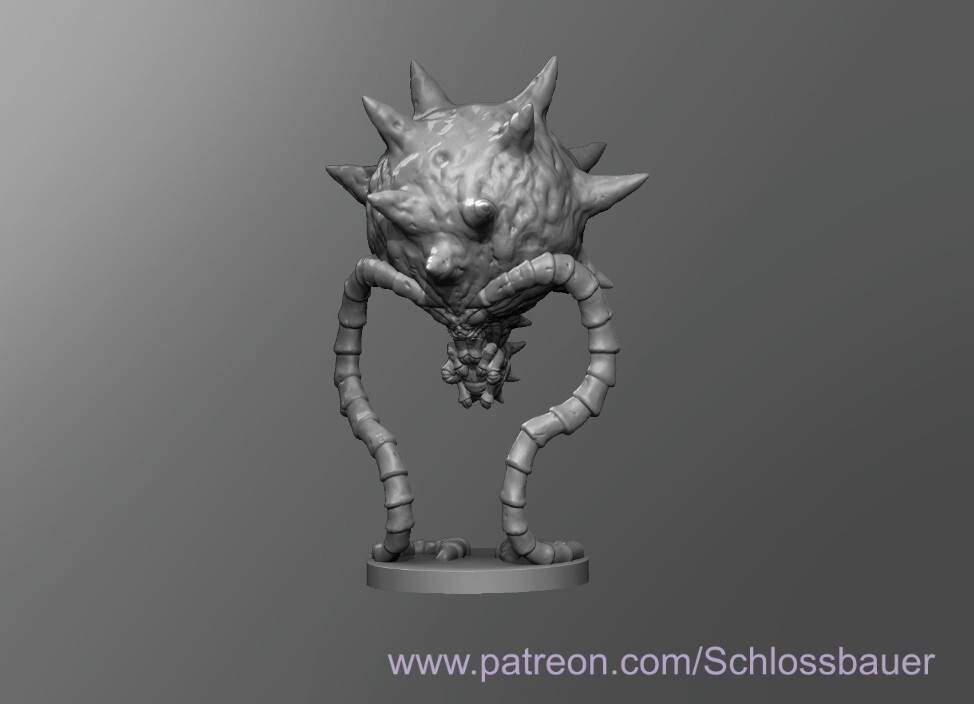 Insect Philosopher Bug Creature Monster Manual 28mm Scale DND D&D Miniature SB