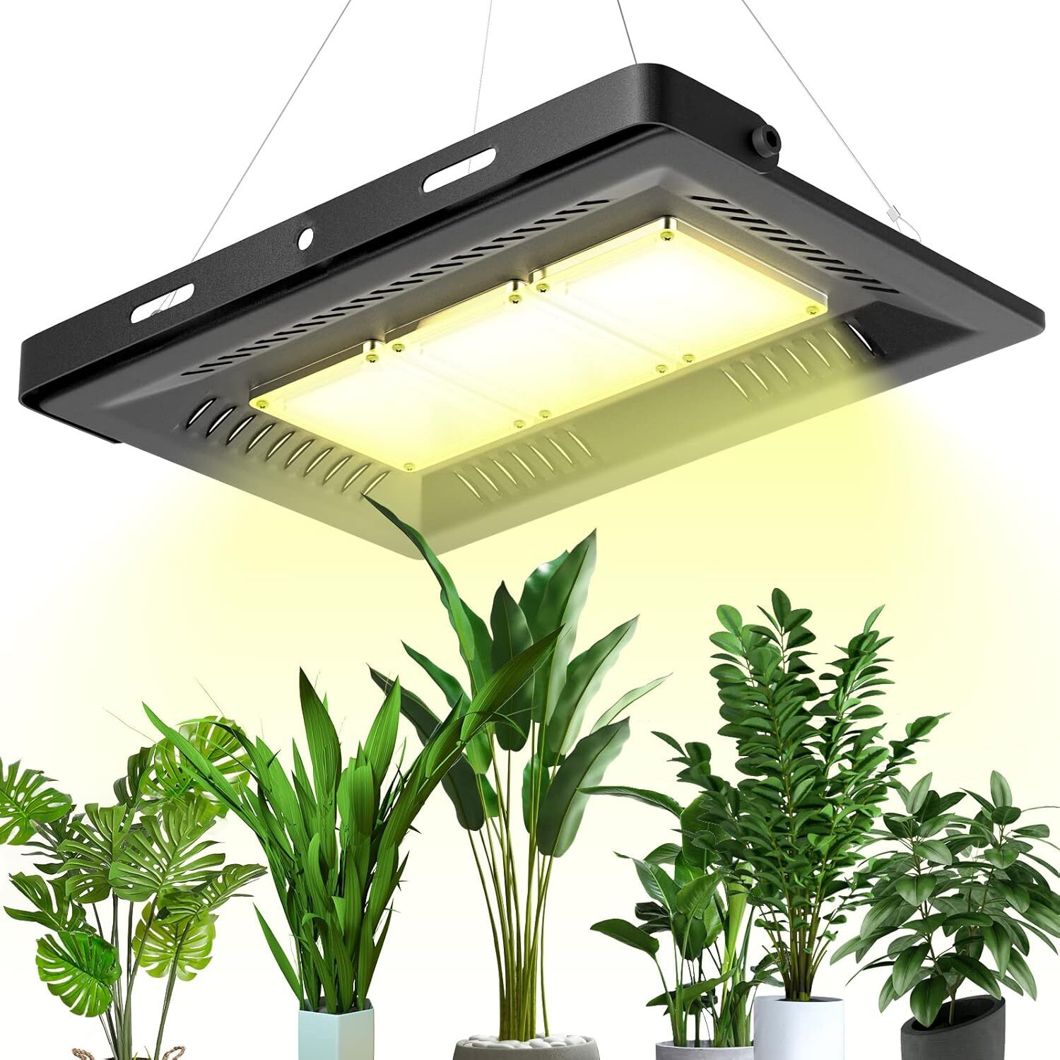 Relassy 450W Waterproof Led Sunlike Full Spectrum Outdoor, Grow Light with No No