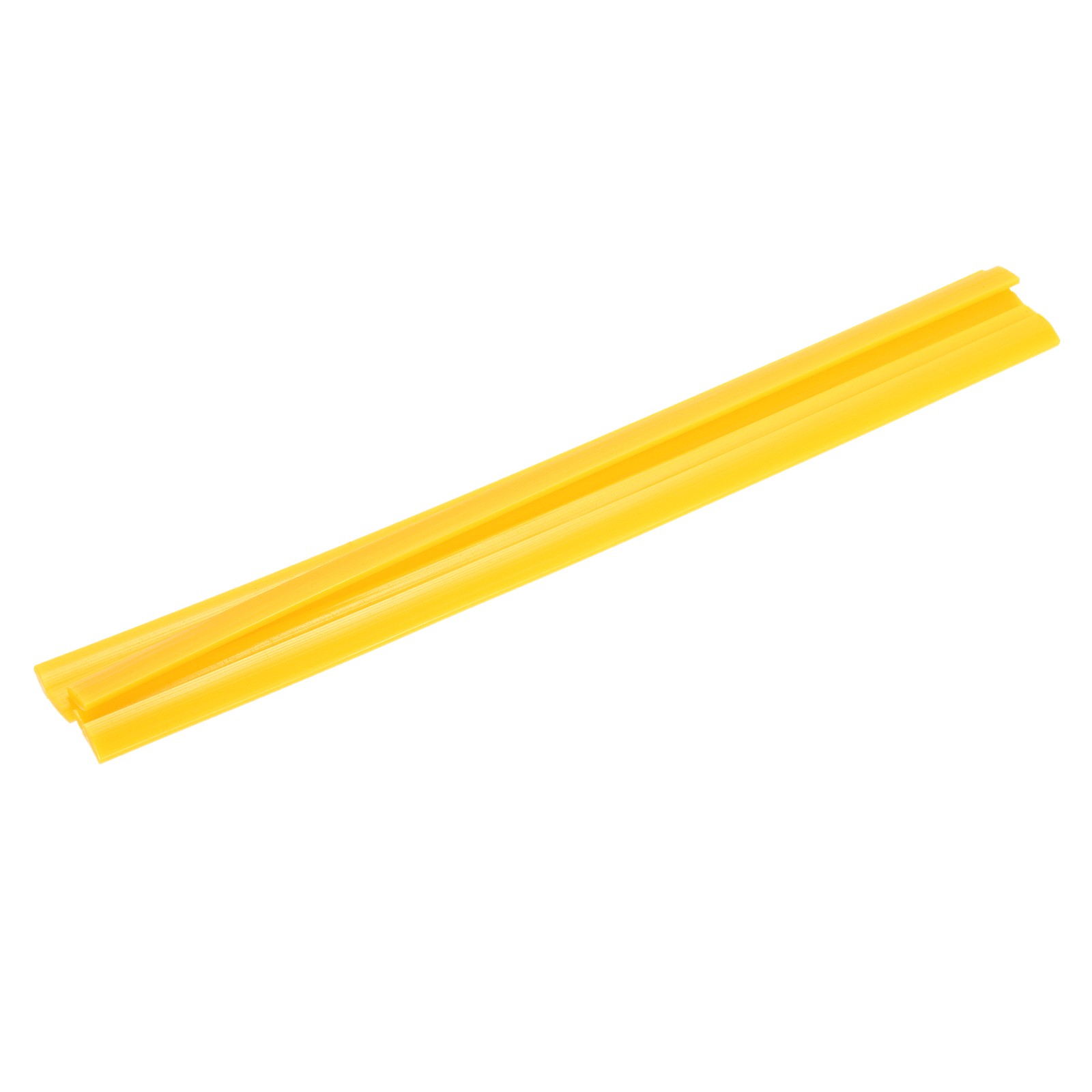5 Pcs Yellow Plastic Welding Rods 9.5mm x 250mm HDPE Flat(0.4inch x 10inch)