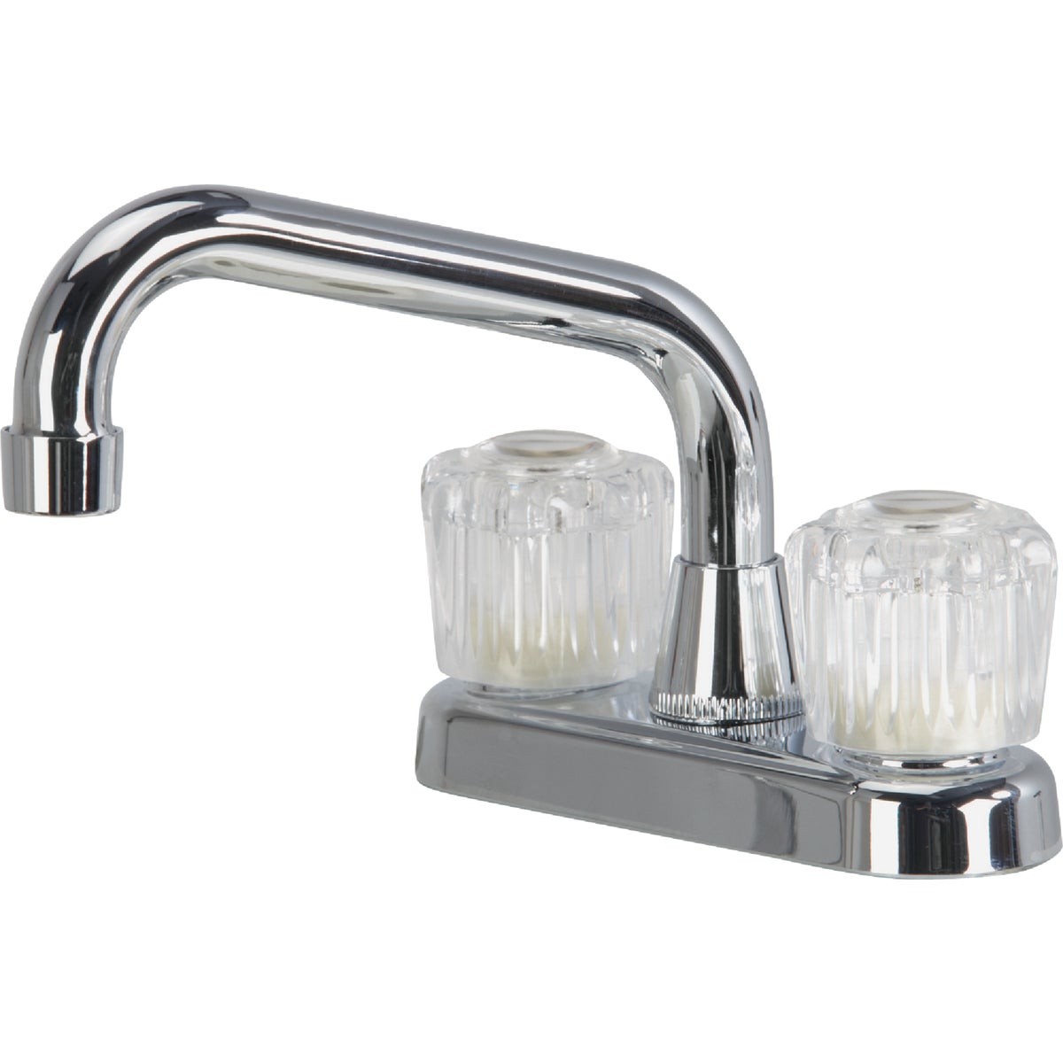 Home Impressions 4 In. Center 2-Handle Non-Metallic Laundry Faucet, Chrome Home
