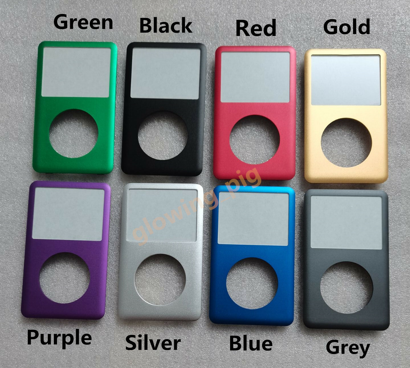 New! Metal Front Covers For ipod Classic 6th/7th Gen 80GB/120GB/160GB