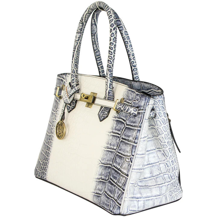 S & W Croco Leather CCW Handbag