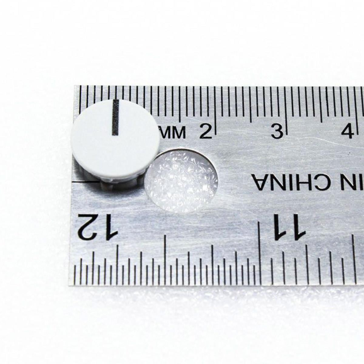 12mm Gray Knob Cap with Line for Buchla 297, 207e, 227e, 230e Modules