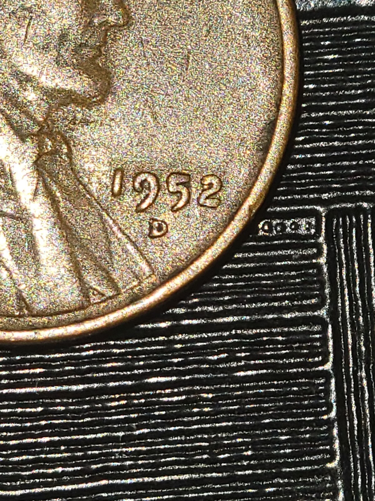1952-D Lincoln cent D over D