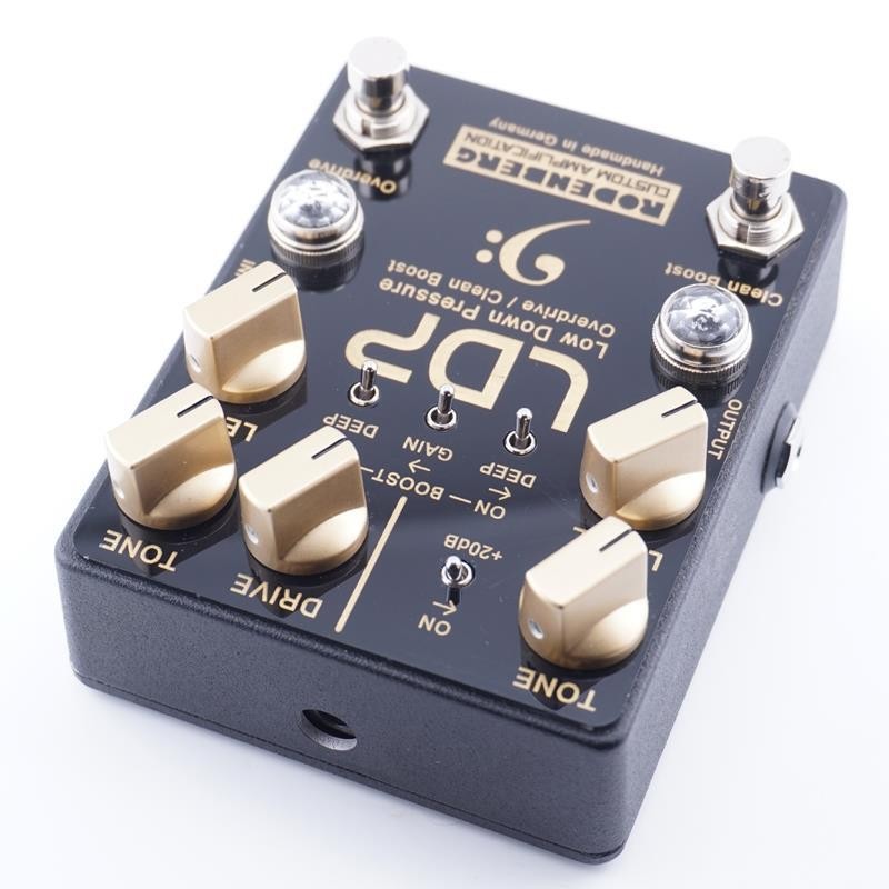 Rodenberg LDP Overdrive Clean Booster Pedal Deep Switch Used Bass Effects