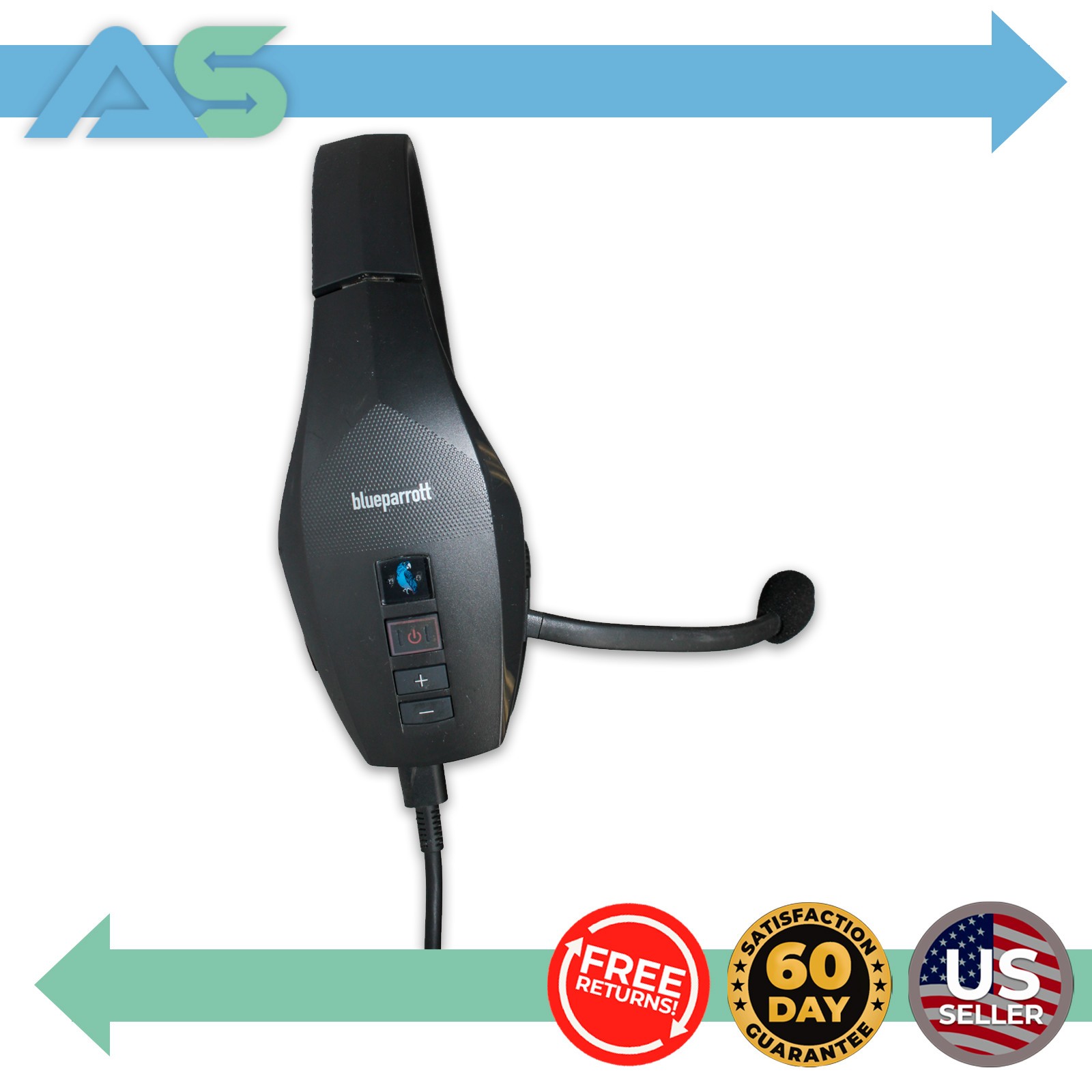 BlueParrott S650-XT Convertible Bluetooth Headset w/ Active Noise Cancellation