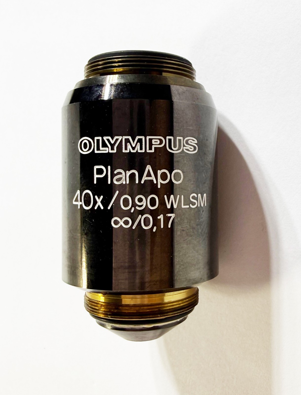 Olympus Microscope Infinity Water Objective PlanApo 40X/0.90 WLSM parts/repair