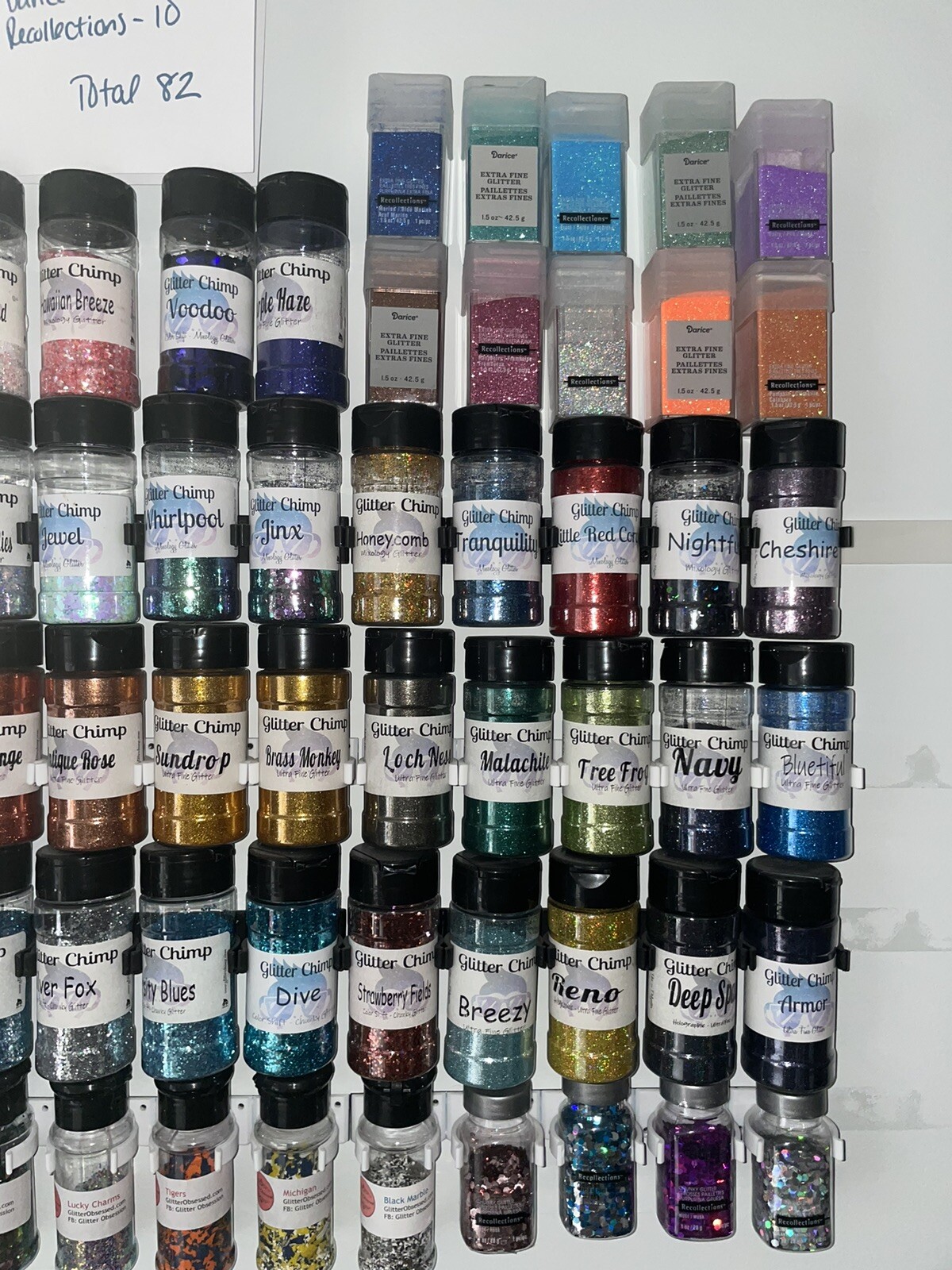 craft glitter lot