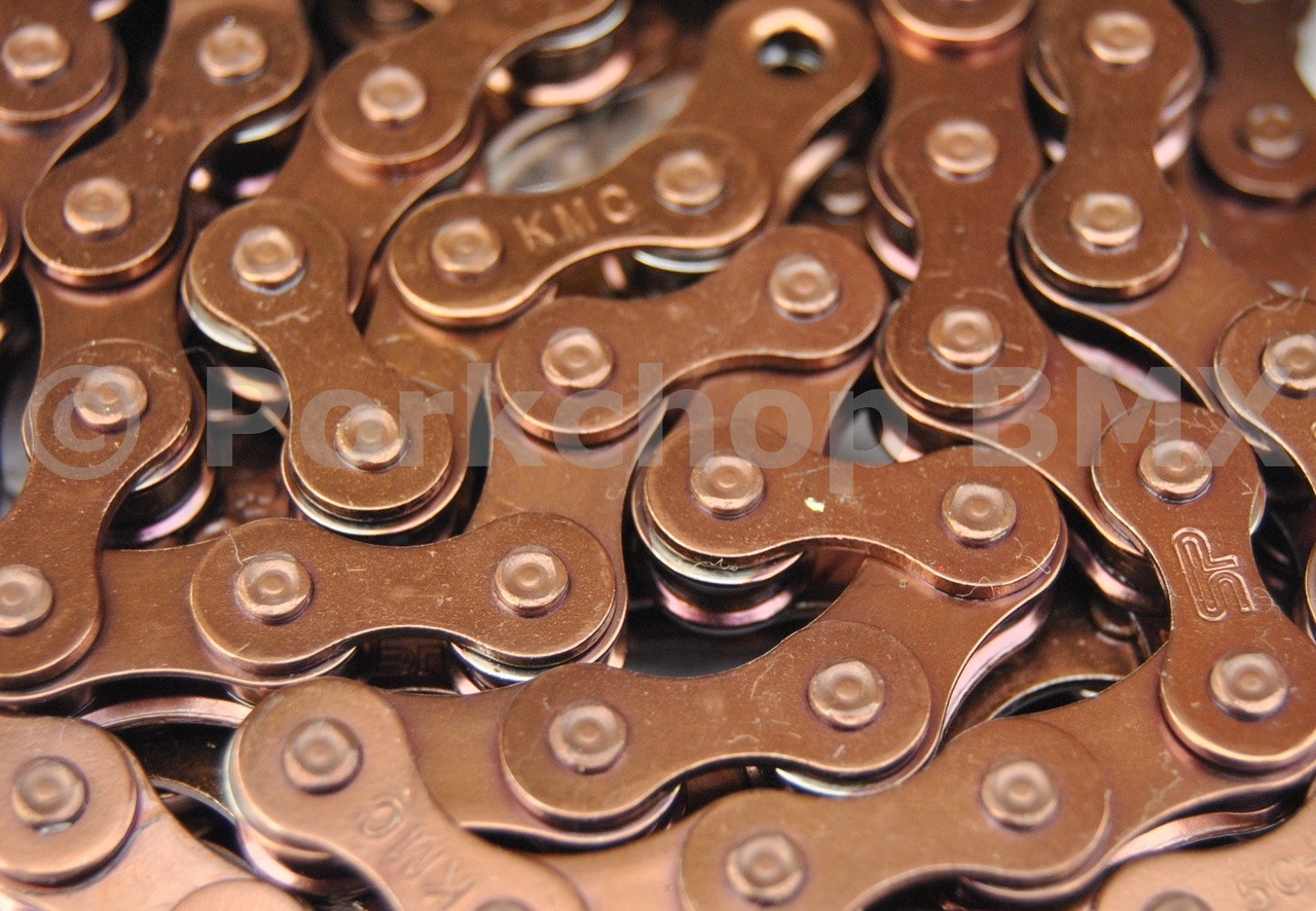 KMC Z510HX BMX Bicycle Chain 1/2" X 1/8" X 113L - COPPER
