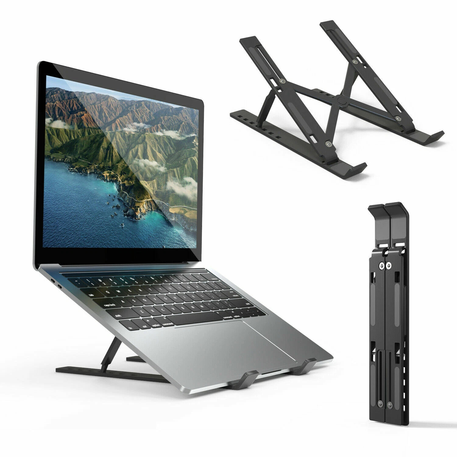 NEW Universal Foldable Laptop Stand Portable Foldable Holder Adjustable Bracket