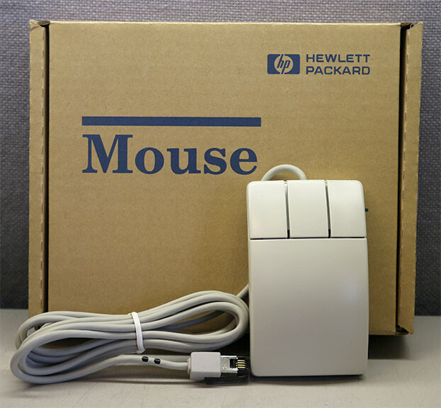 Hewlett Packard A2838A M-HD15 3-Button Mouse w/ HP-HIL Connector New