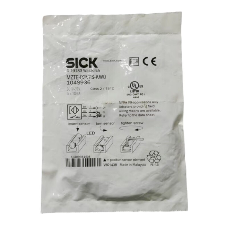 1PC SICK MZTE-03VPS-KW0 Sensor MZTE03VPSKW0 In box Brand new Free shipping