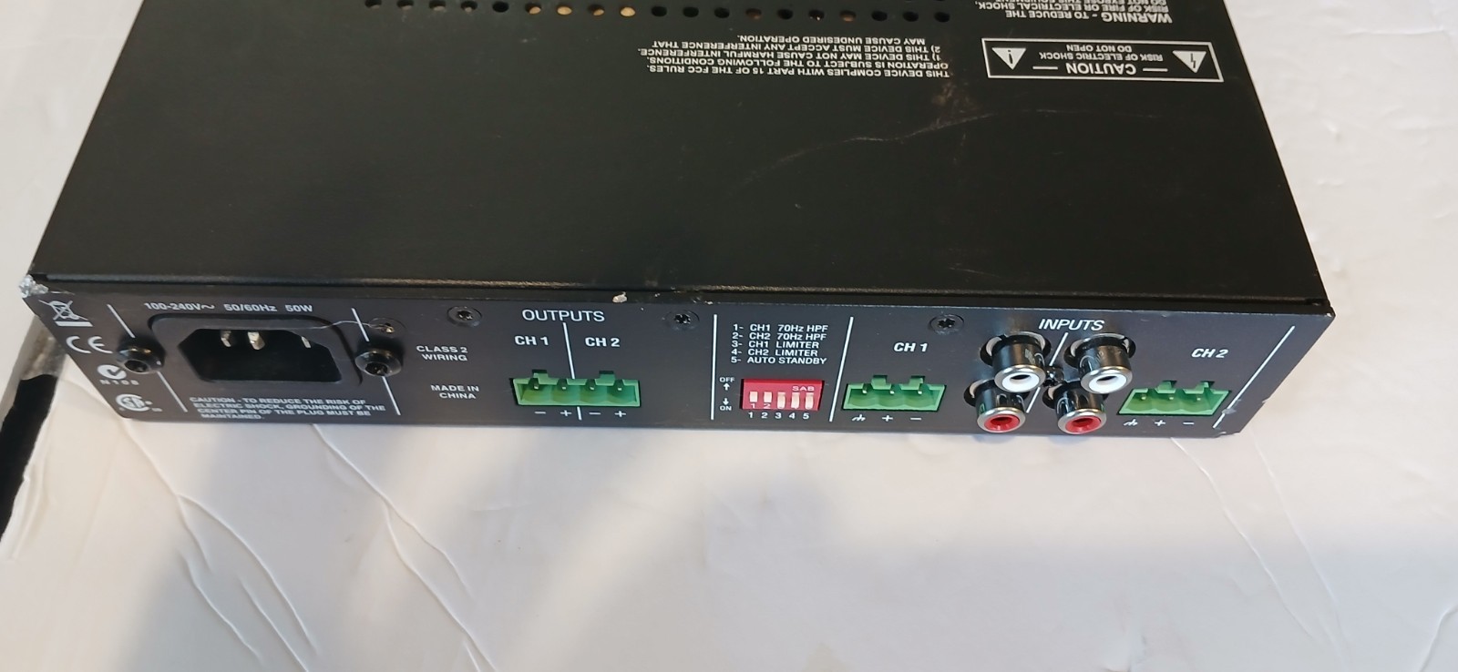 JBL CSA-2120 120W Power Amplifier