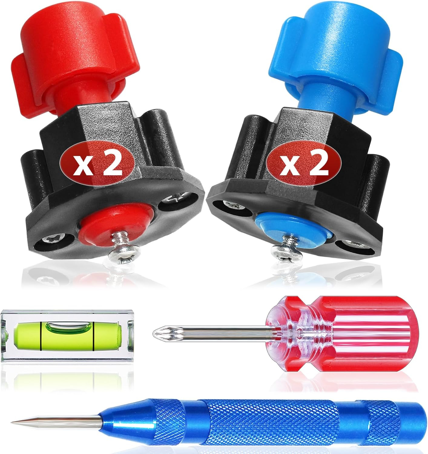 Picture Hanging Kit Tool with Level for Sawtooth/Keyhole Frame Hangers Help Easy