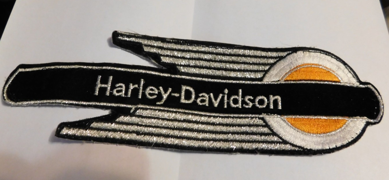 VINTAGE HARLEY DAVIDSON SPEEDBALL KNUCKLE HEAD PATCH 9 1/4"