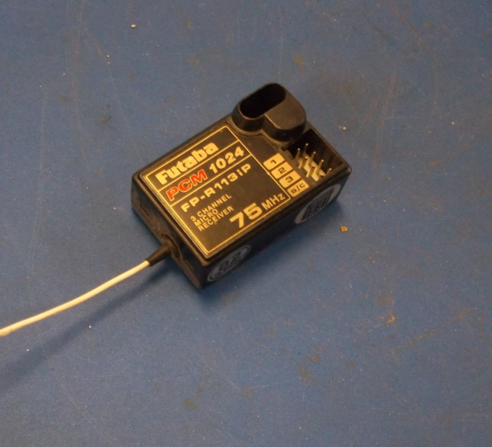 Futaba PCM 1024 FP-R113iP 75MHz Receiver TESTED (CH 82)