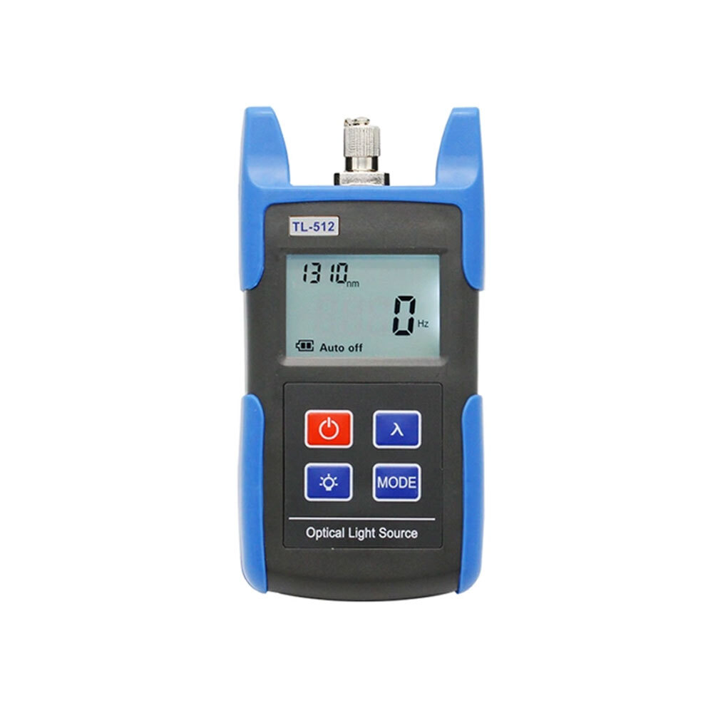1310 1550nm SM Optical Light Source Fiber Optic Light Source LCD Display TL-512