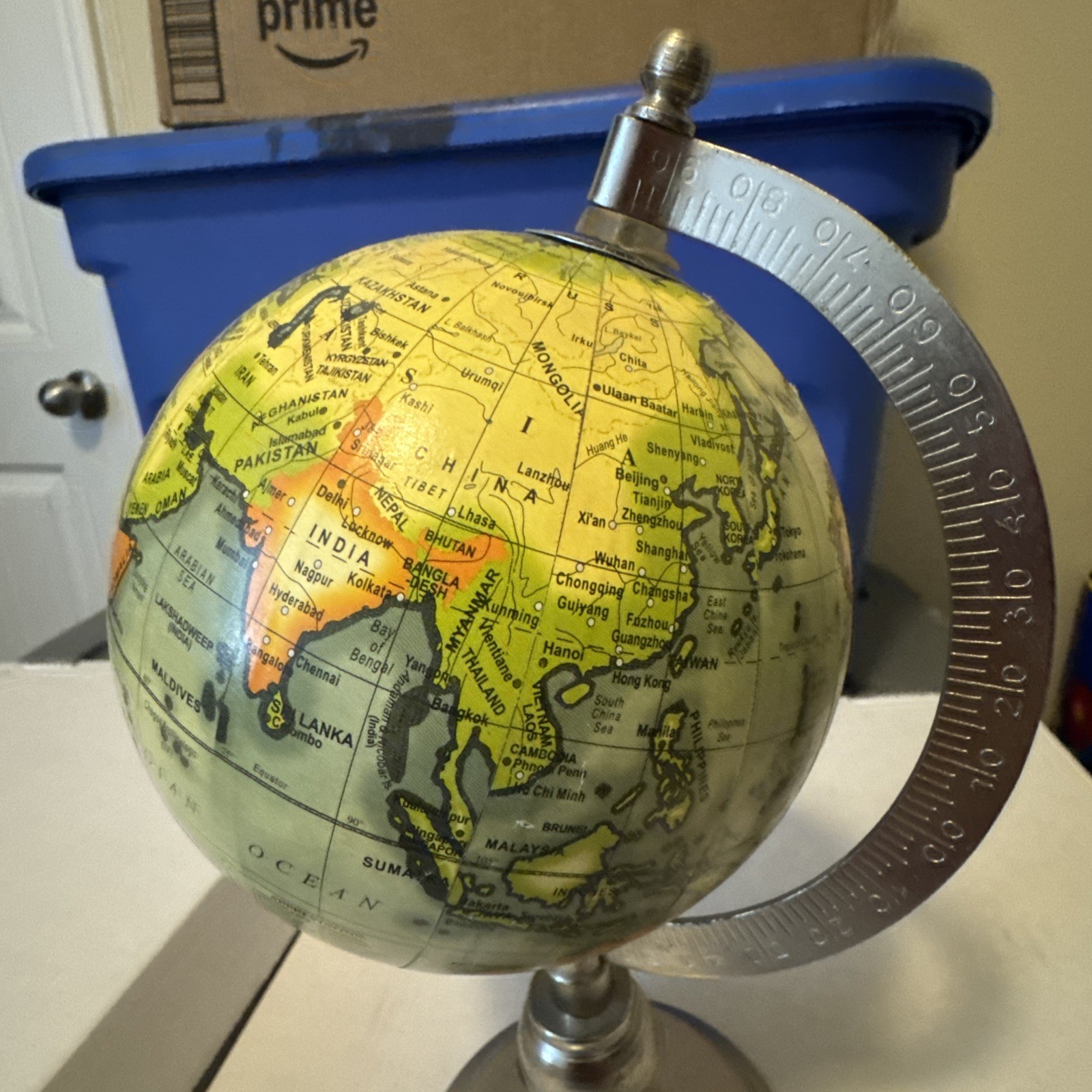 Home Decor Globe 10” Tall